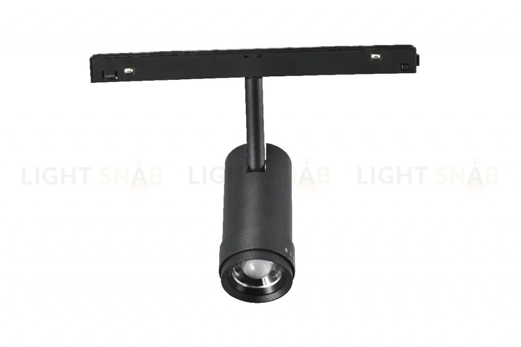 Трековый магнитный светильник iLedex Vision ZOOM 4822-020-D47-10W-10/60DG-3000K-BK ZOOM 4822-020-D47-10W-10/60DG-3000K-BK