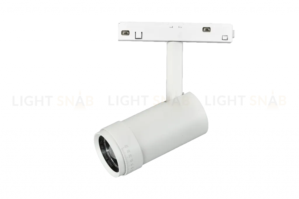 Трековый магнитный светильник iLedex Vision ZOOM 4822-020-D47-10W-10/60DG-4000K-WH ZOOM 4822-020-D47-10W-10/60DG-4000K-WH