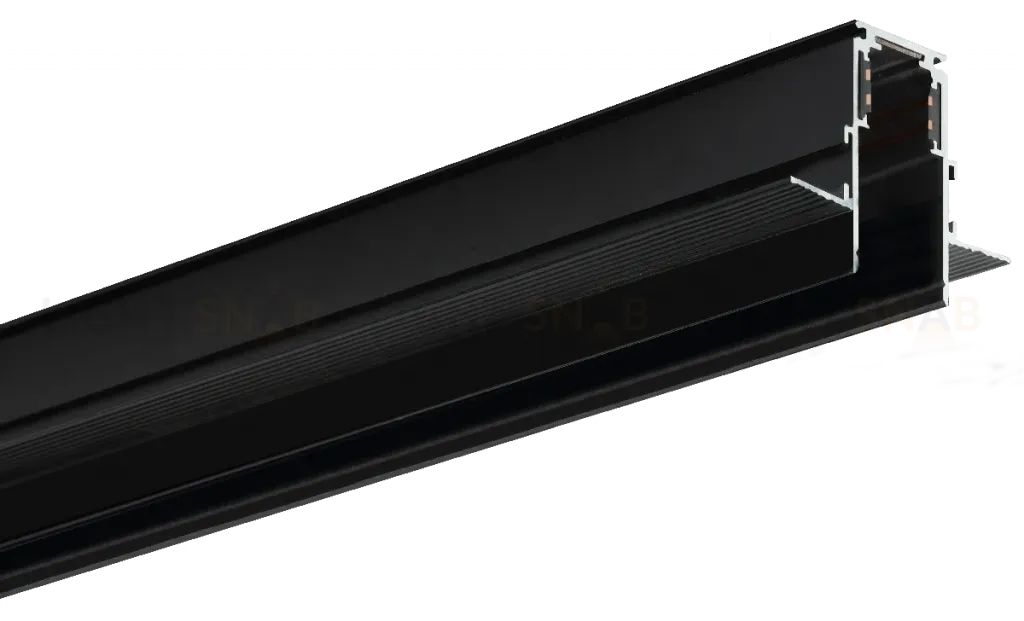 Шинопровод магнитный встраиваемый iLedex Vision 4822-65/48-1000-BK 4822-65/48-1000-BK