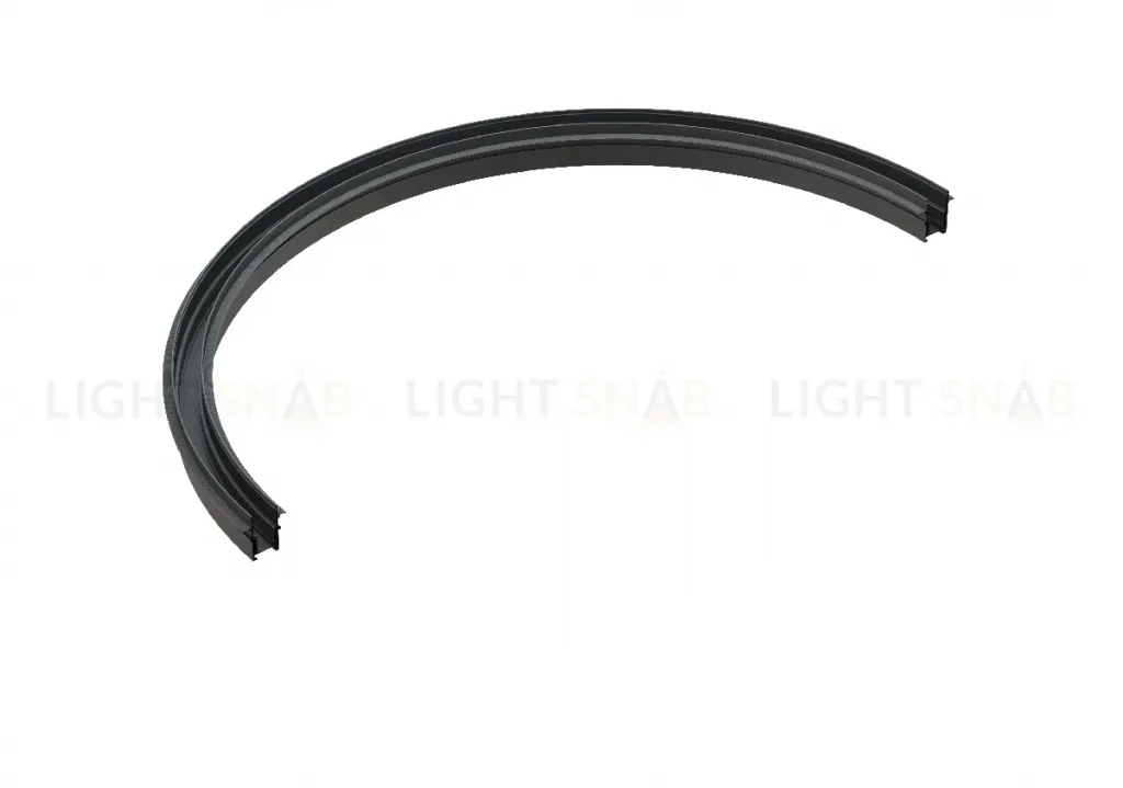 Радиусный магнитный шинопровод iLedex Vision 4822-1/2-D1000-BK 4822-1/2-D1000-BK