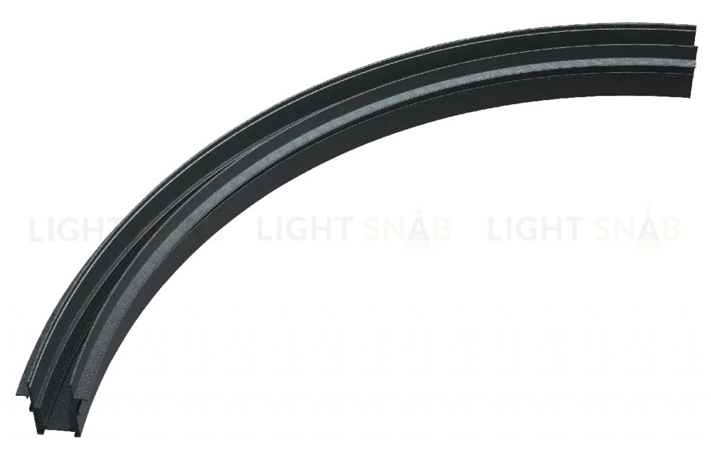 Радиусный магнитный шинопровод iLedex Vision 4822-1/4-D1200-BK 4822-1/4-D1200-BK