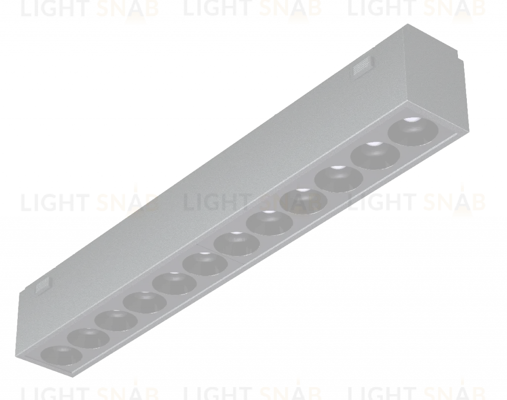 Трековый магнитный светильник iLedex Vision 4825-039-L197-12W-36DG-4000K-BK 4825-039-L197-12W-36DG-4000K-BK