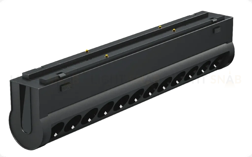 Трековый магнитный светильник iLedex Vision 4825-041-L209-12W-36DG-3000K-BK 4825-041-L209-12W-36DG-3000K-BK