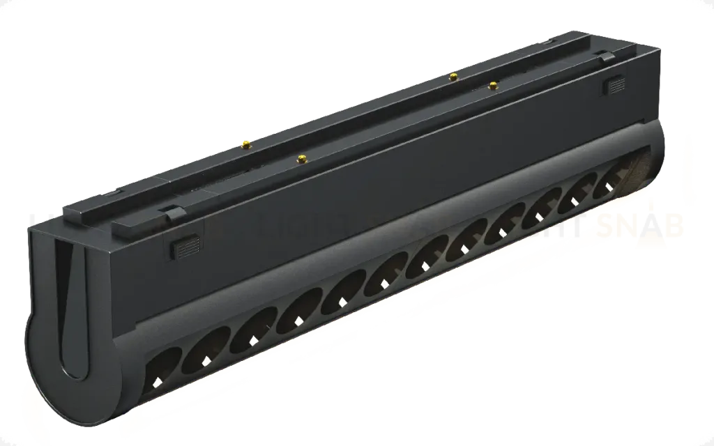 Трековый магнитный светильник iLedex Vision 4825-041-L209-12W-36DG-3000K-BK 4825-041-L209-12W-36DG-3000K-BK