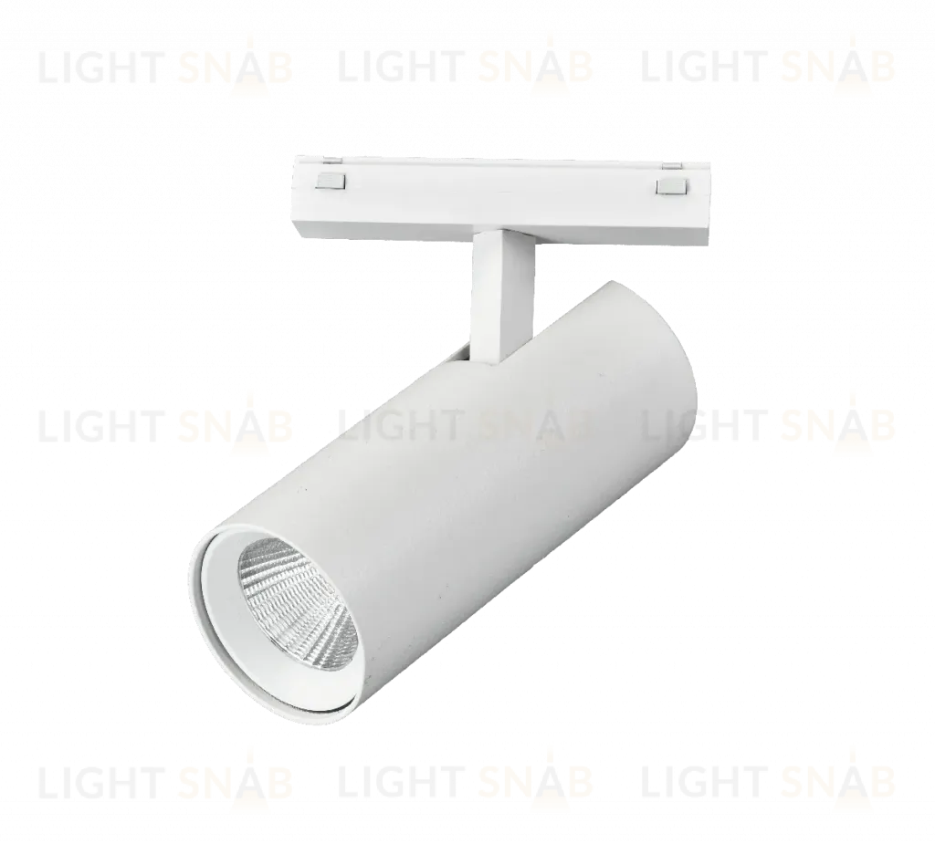 Трековый магнитный светильник iLedex Vision 4825-042-D55-18W-38DG-3000K-WH 4825-042-D55-18W-38DG-3000K-WH