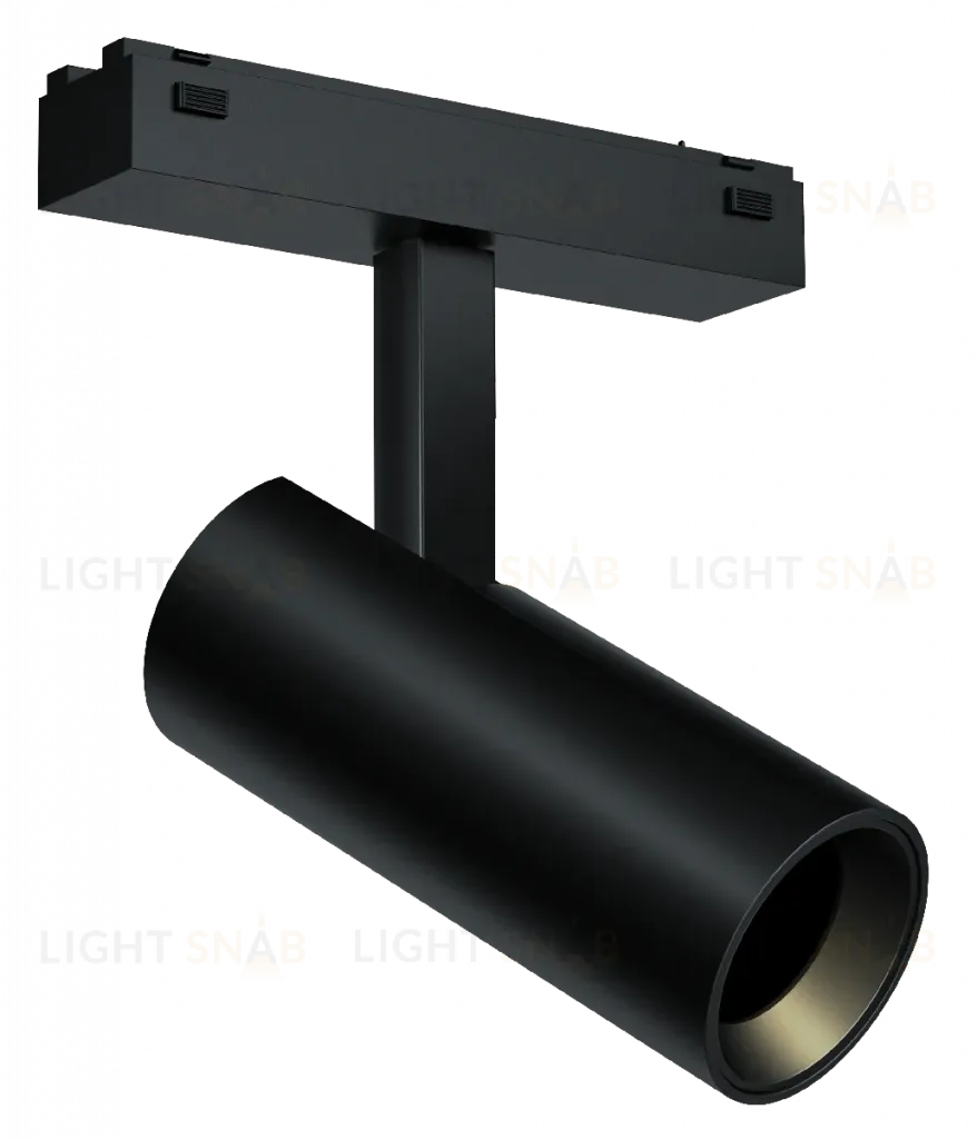 Трековый магнитный светильник iLedex Vision 4825-042-D55-18W-38DG-4000K-BK 4825-042-D55-18W-38DG-4000K-BK