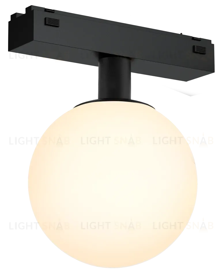 Трековый магнитный светильник iLedex Vision 4825-046-D120-6W-340DG-3000K-BK 4825-046-D120-6W-340DG-3000K-BK