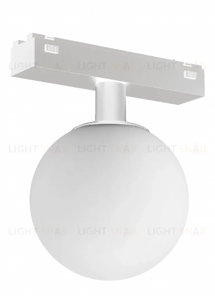 Трековый магнитный светильник iLedex Vision 4825-046-D120-6W-340DG-4000K-WH 4825-046-D120-6W-340DG-4000K-WH