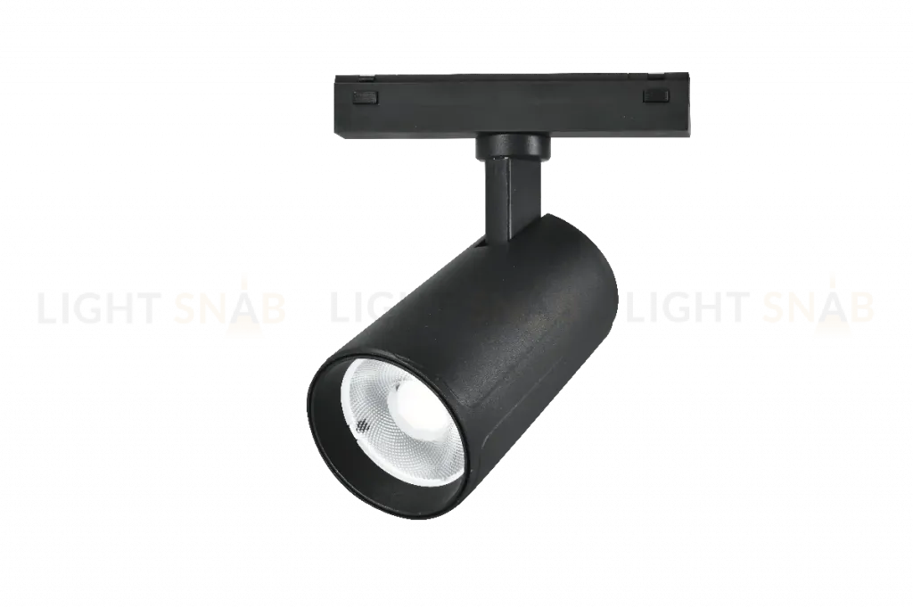 Трековый магнитный светильник iLedex Vision 4825-048-D70-20W-36DG-3000K-BK 4825-048-D70-20W-36DG-3000K-BK