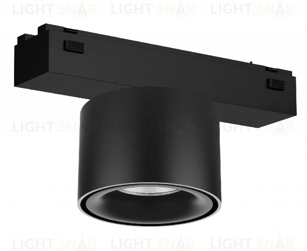 Трековый магнитный светильник iLedex Vision 4825-049-D74-10W-60DG-3000K-BK 4825-049-D74-10W-60DG-3000K-BK