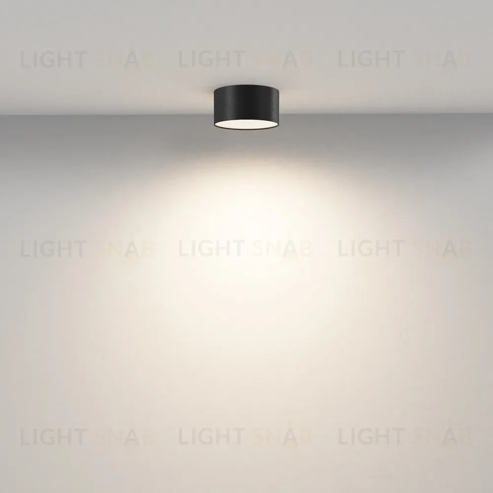Потолочный светодиодный светильник Maytoni Technical Ceiling & Wall Zon C032CL-12W3K-RD-B C032CL-12W3K-RD-B