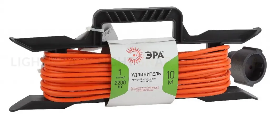 Удлинитель силовой Эра UFx-1-2x1.0-10m Б0043039 Б0043039