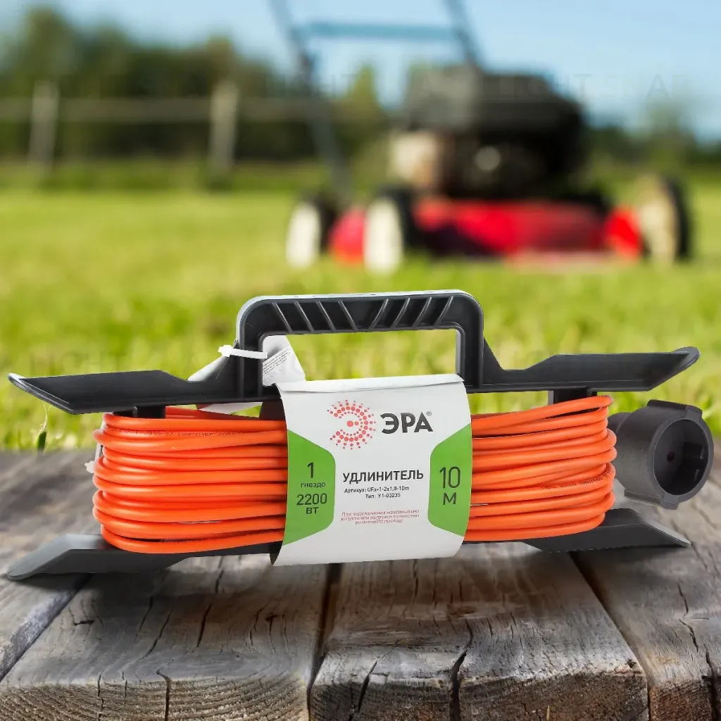 Удлинитель силовой Эра UFx-1-2x1.0-10m Б0043039 Б0043039