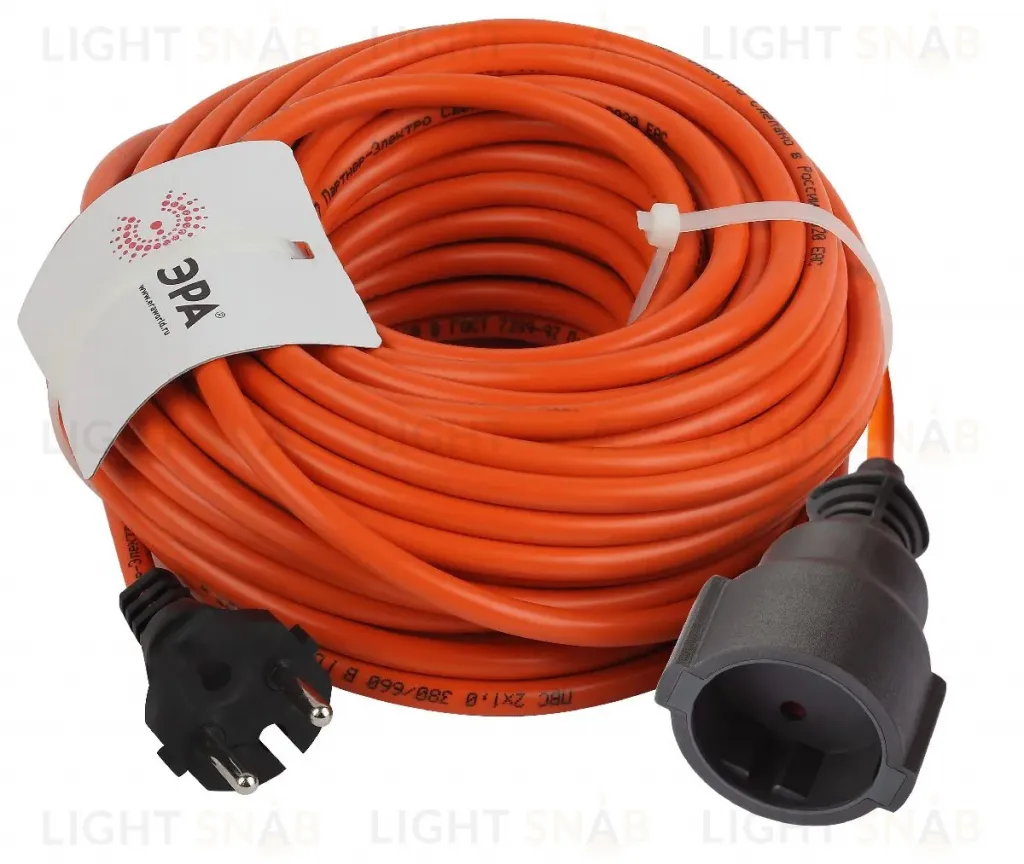 Удлинитель силовой Эра UPx-1-2x1-20m Б0046806 Б0046806