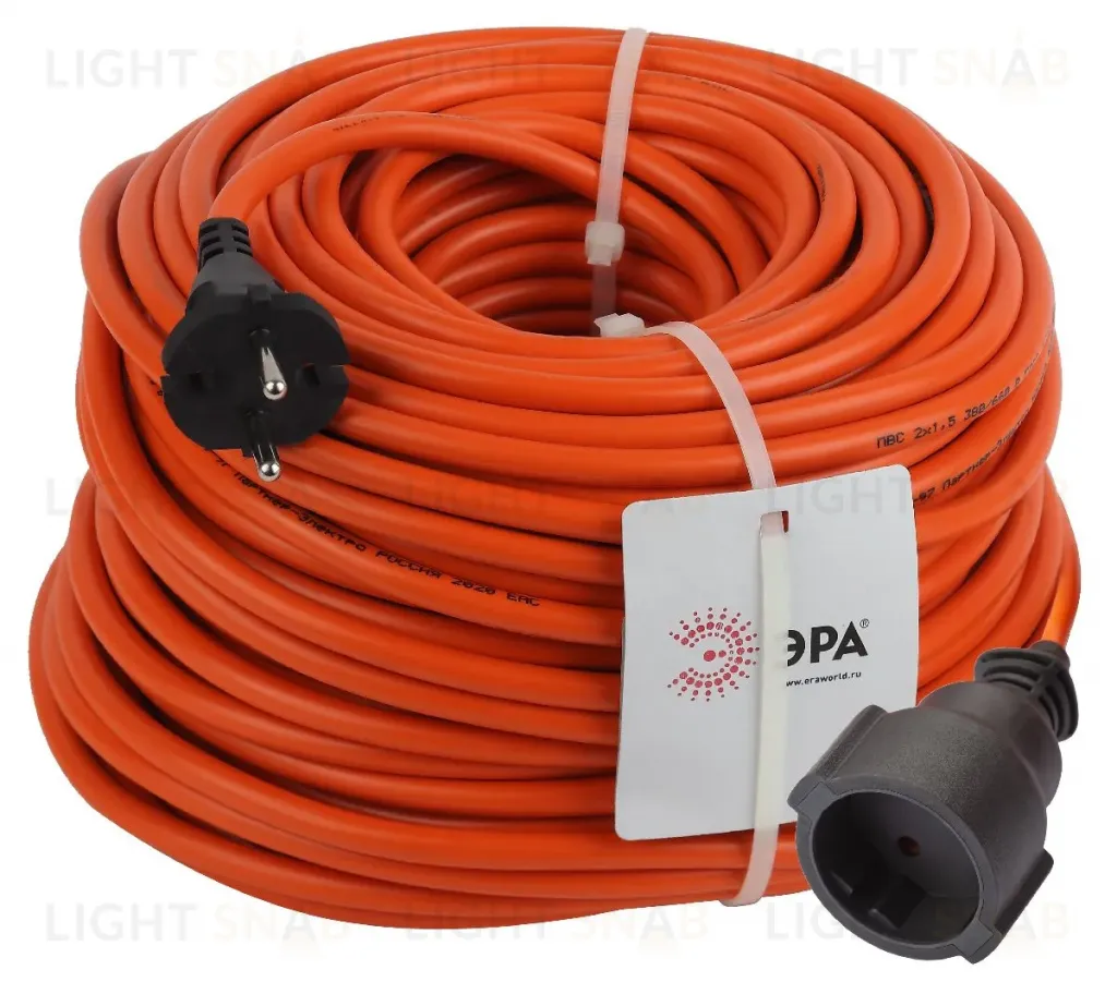 Удлинитель силовой Эра UPx-1-2x1.5-50m Б0046809 Б0046809