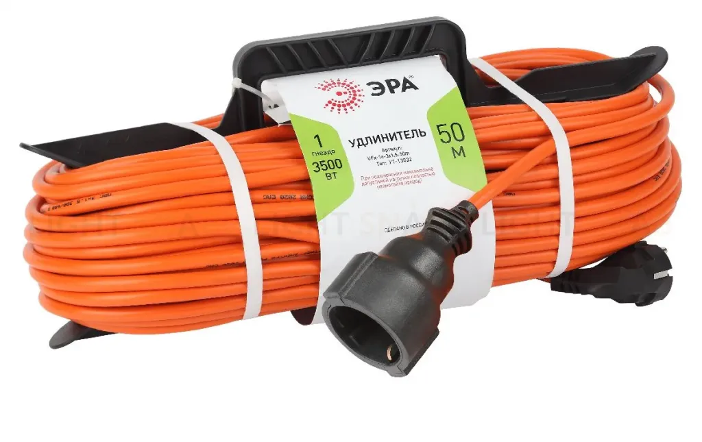 Удлинитель силовой Эра UFx-1e-3x1.5-50m Б0046814 Б0046814
