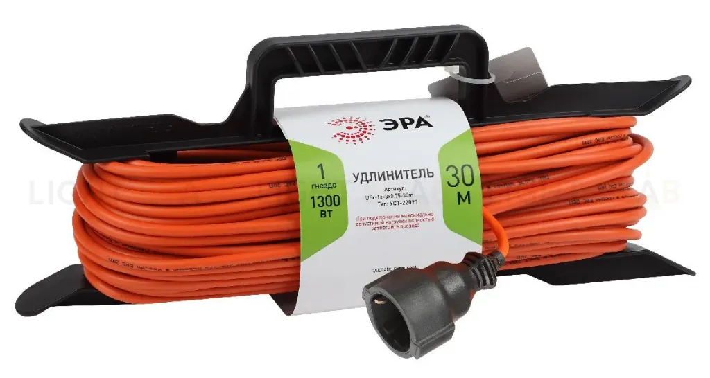 Удлинитель силовой Эра UFx-1e-3x0.75-30m Б0046827 Б0046827