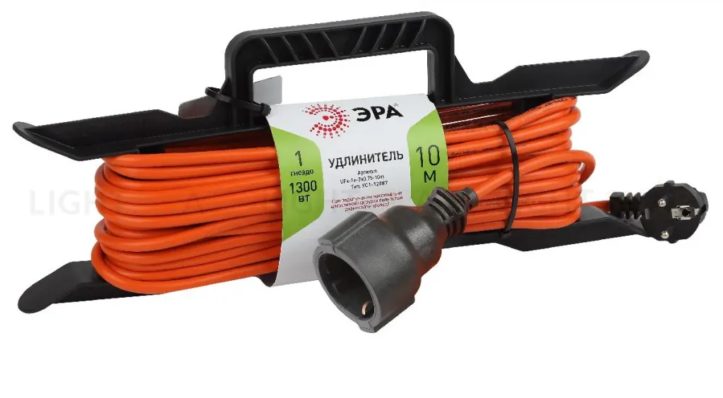 Удлинитель силовой Эра UFx-1e-3x0.75-10m Б0046825 Б0046825