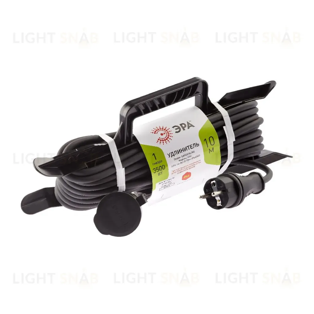 Удлинитель силовой Эра UFx-1e-3x1,5-10m-IP44(KG) Б0050867 Б0050867