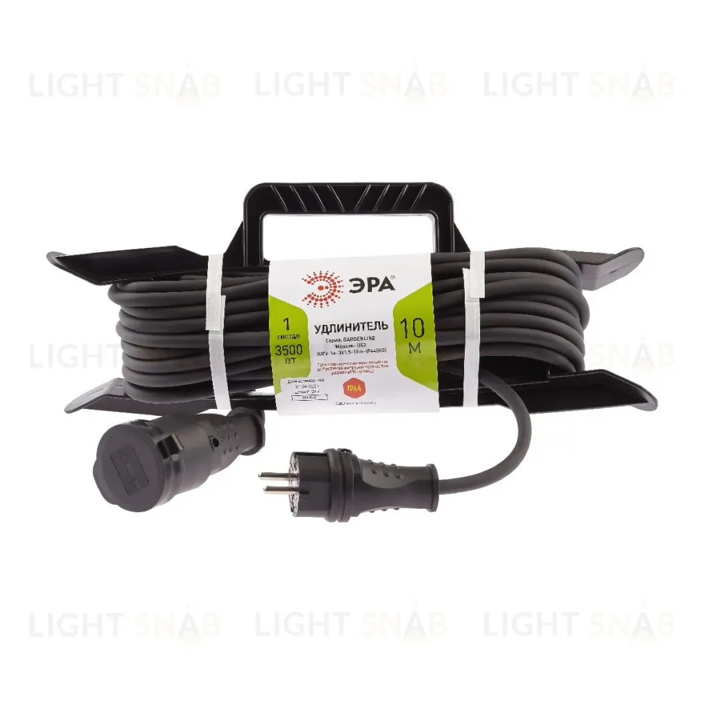 Удлинитель силовой Эра UFx-1e-3x1,5-10m-IP44(KG) Б0050867 Б0050867