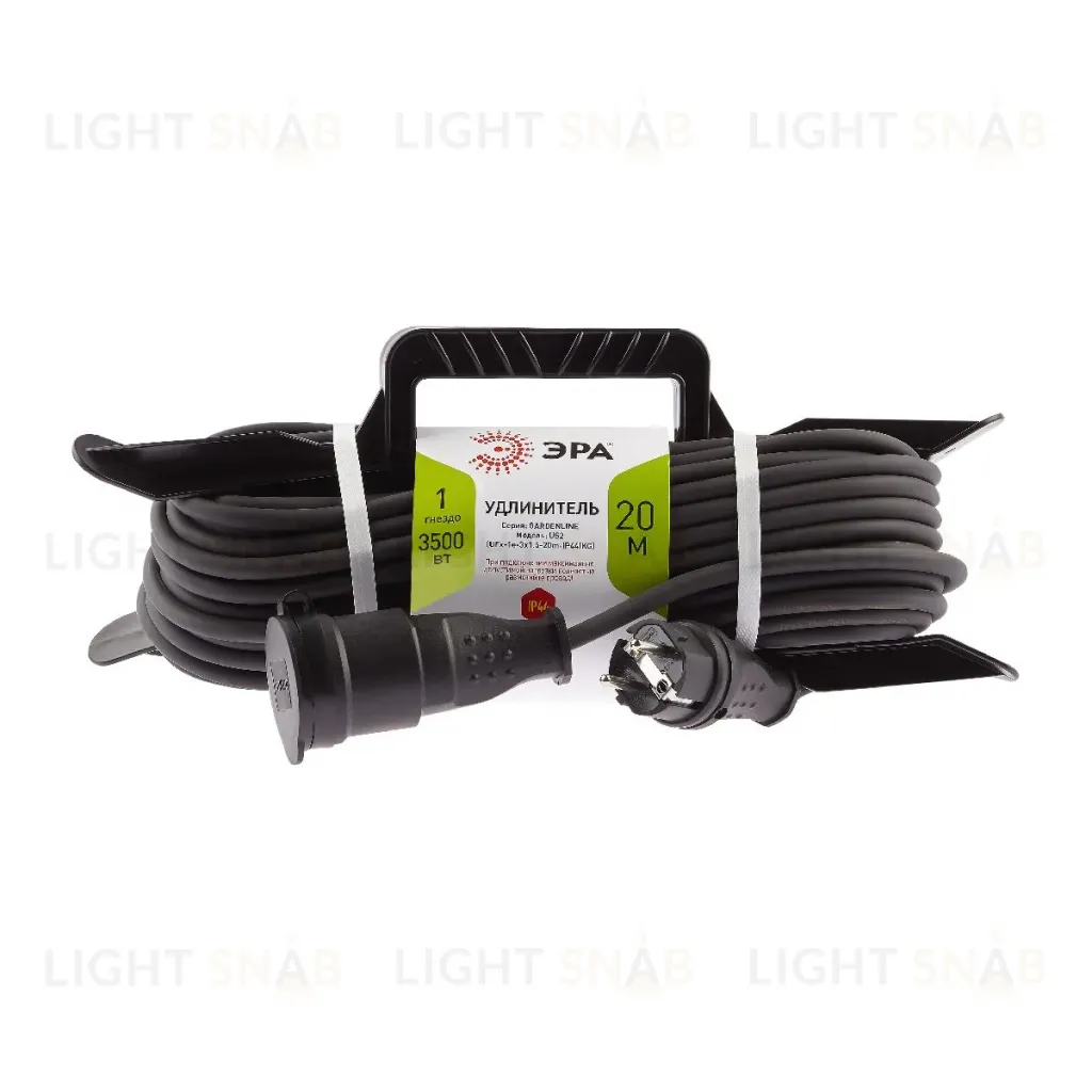 Удлинитель силовой Эра UFx-1e-3x1,5-20m-IP44(KG) Б0050868 Б0050868