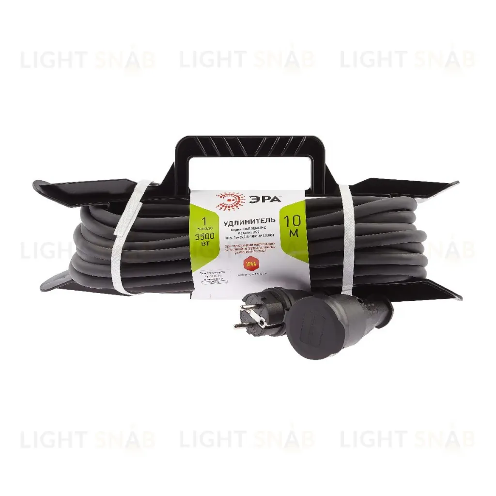 Удлинитель силовой Эра UFx-1e-3x2,5-10m-IP44(KG) Б0050870 Б0050870