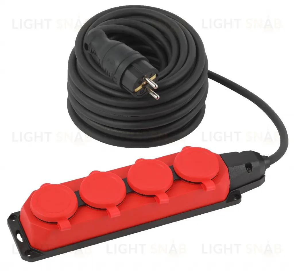 Удлинитель силовой Эра UK-4e-3x1,5-20m-IP44(KG) Б0057587 Б0057587