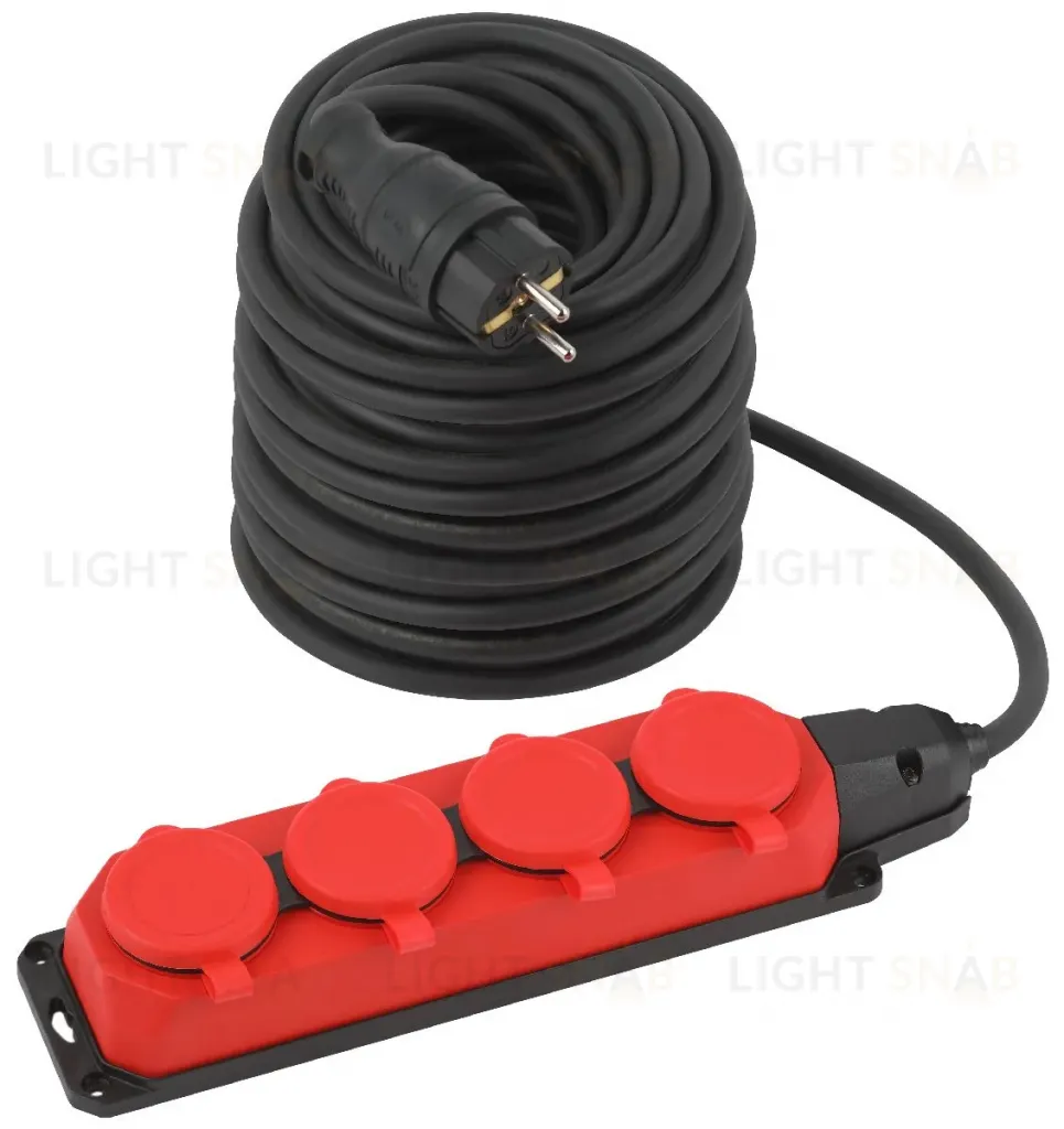 Удлинитель силовой Эра UK-4e-3x1,5-50m-IP44(KG) Б0057590 Б0057590