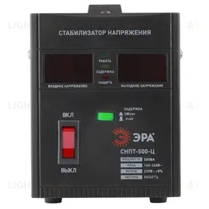Стабилизатор напряжения переносной Эра СНПТ-500-Ц Б0020157 Б0020157
