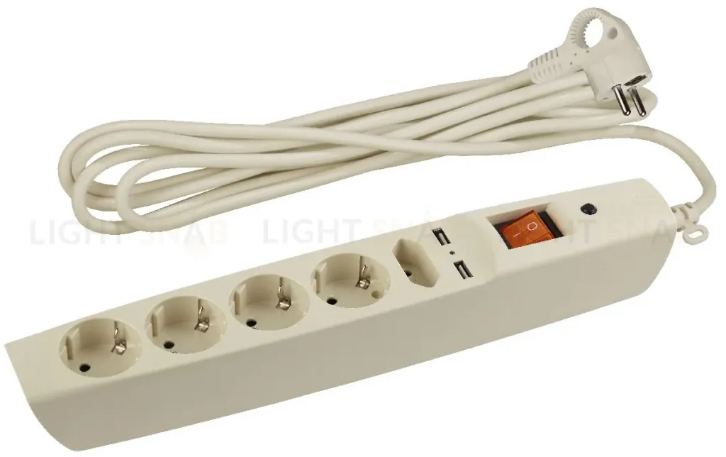 Сетевой фильтр Эра SFU-5es-2m-I C0043328 C0043328