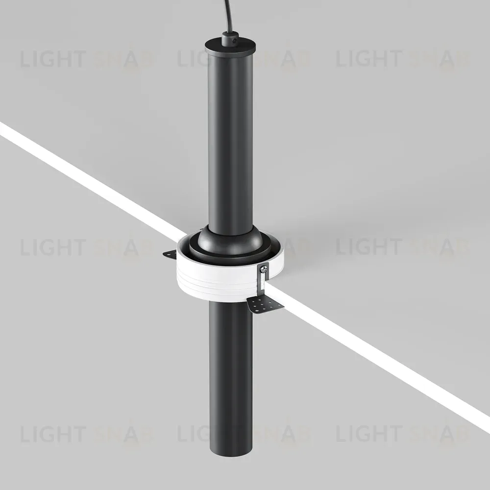 Встраиваемый светодиодный светильник Maytoni Technical Ceiling Focus T C140TRS-L300-7W3K-B C140TRS-L300-7W3K-B