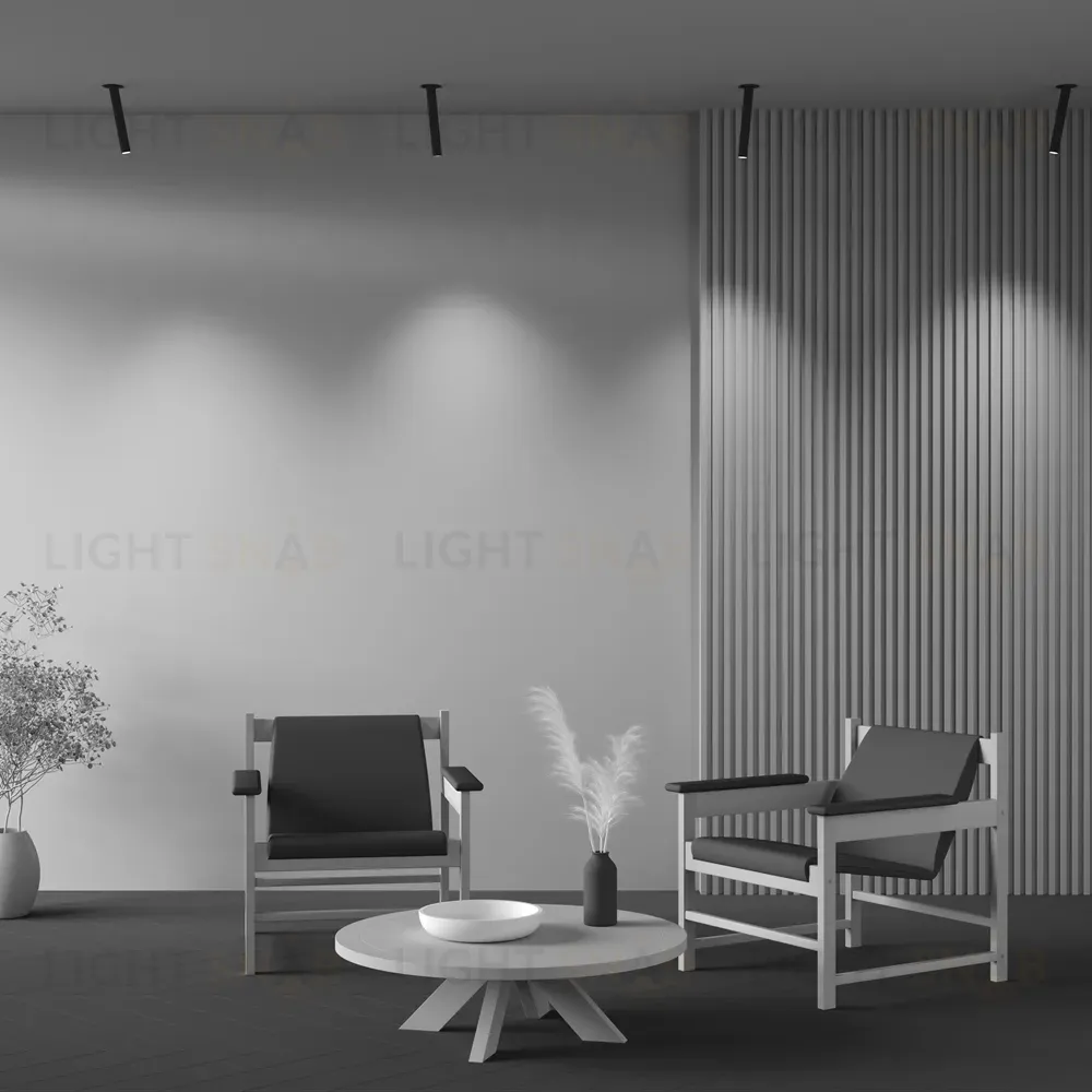Встраиваемый светодиодный светильник Maytoni Technical Ceiling Focus T C140TRS-L300-7W3K-B C140TRS-L300-7W3K-B
