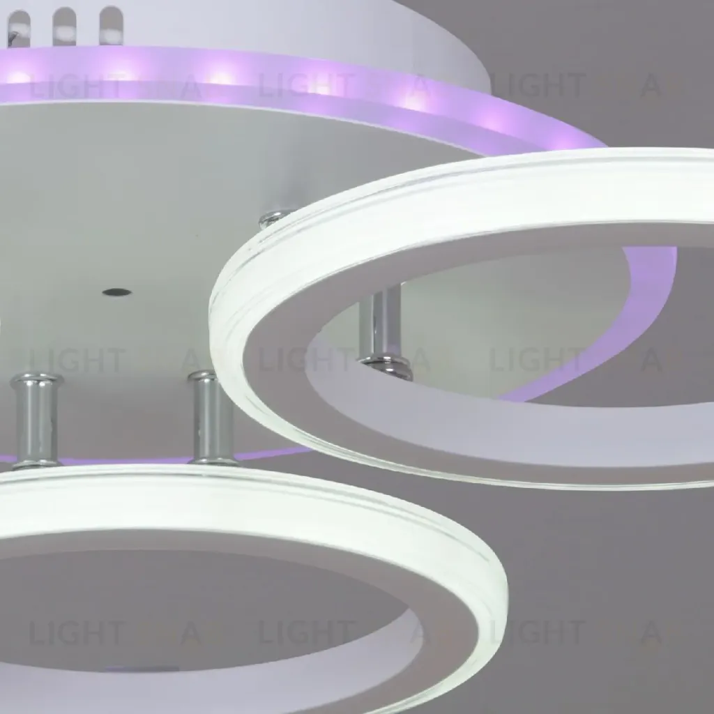 Потолочная люстра Reluce 06319-3.3-03 WH+CR (RGB) 06319-3.3-03 WH+CR (RGB)
