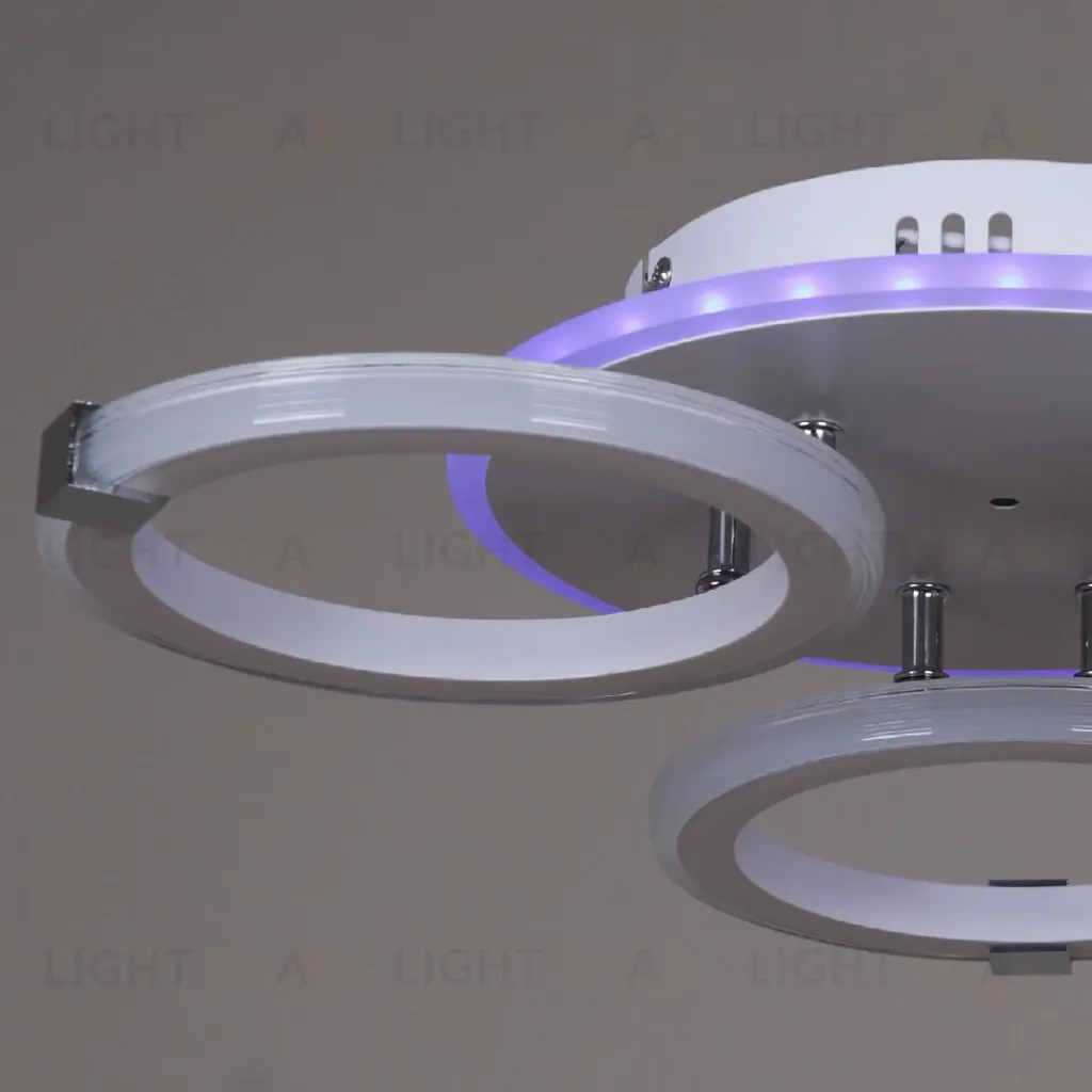 Потолочная люстра Reluce 06319-3.3-03 WH+CR (RGB) 06319-3.3-03 WH+CR (RGB)