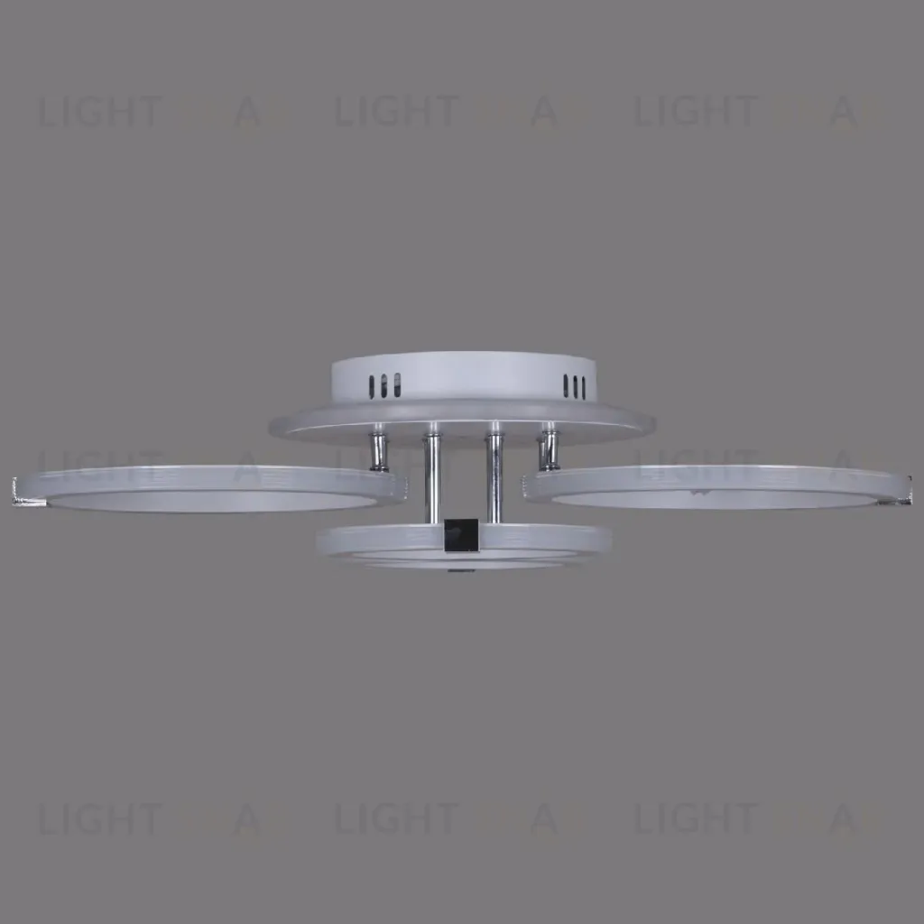 Потолочная люстра Reluce 06319-3.3-04 WH+CR (RGB) 06319-3.3-04 WH+CR (RGB)