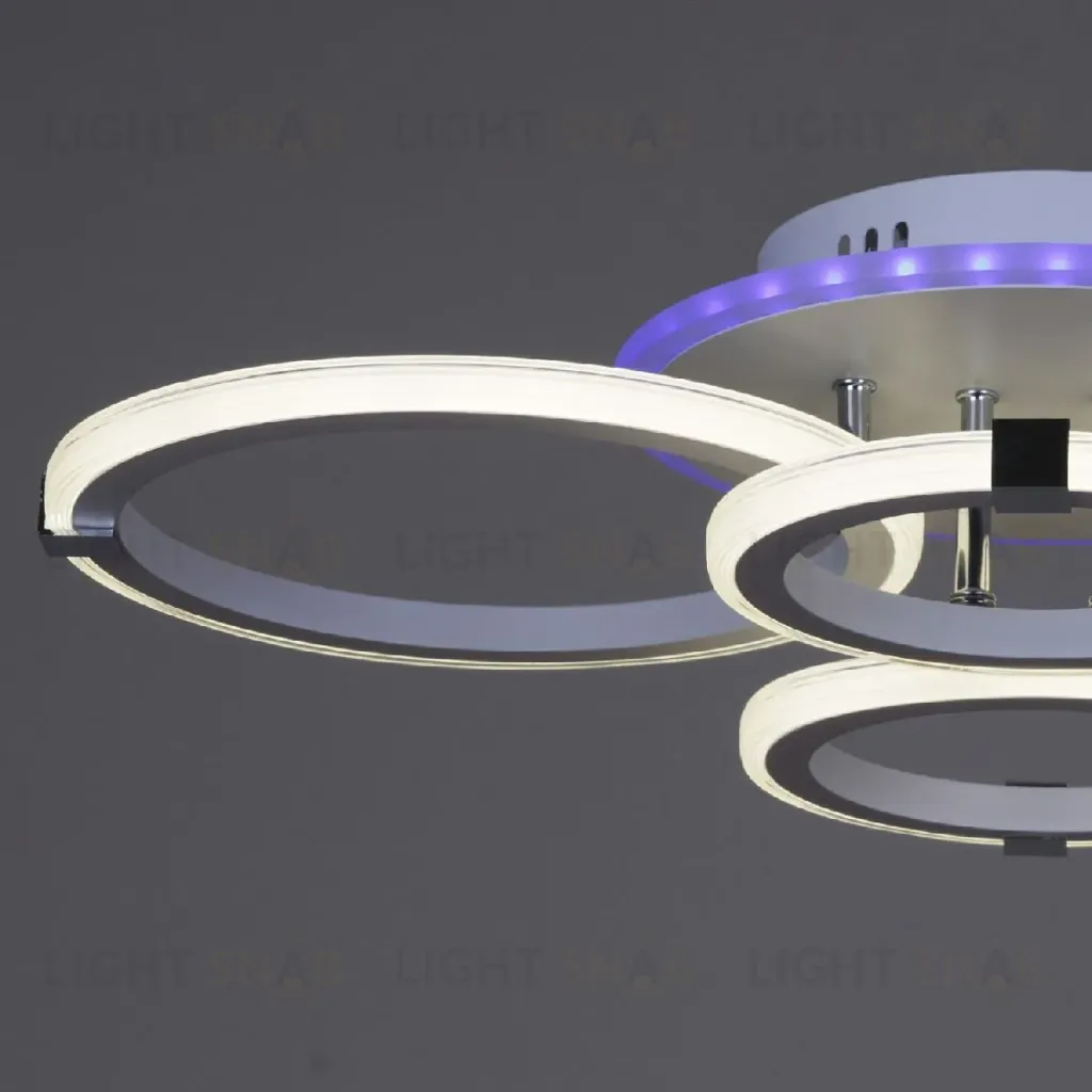 Потолочная люстра Reluce 06319-3.3-04 WH+CR (RGB) 06319-3.3-04 WH+CR (RGB)