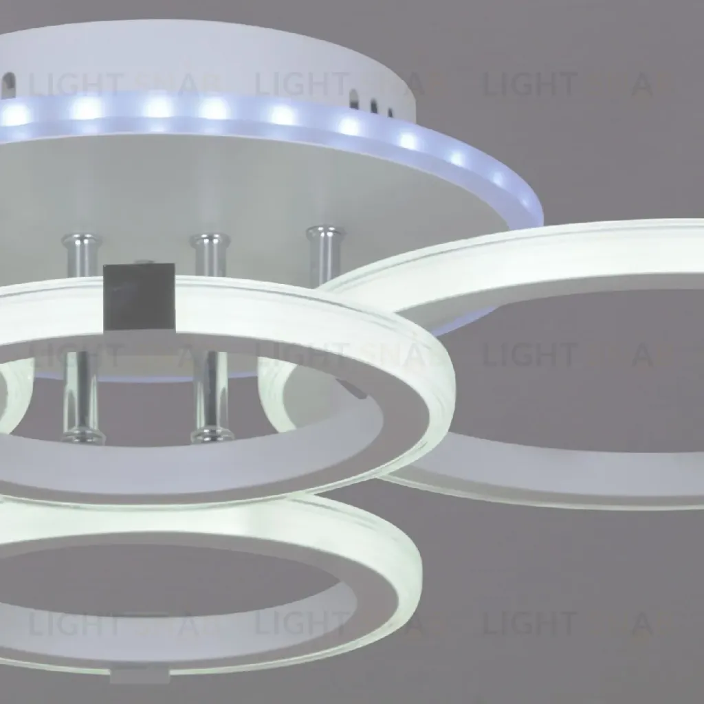 Потолочная люстра Reluce 06319-3.3-04 WH+CR (RGB) 06319-3.3-04 WH+CR (RGB)