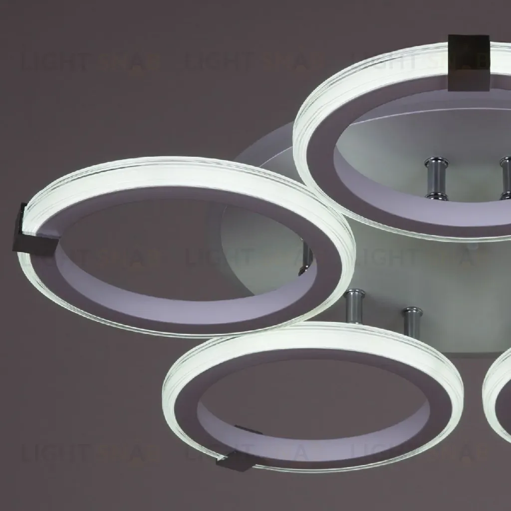 Потолочная люстра Reluce 06319-3.3-05 WH+CR (RGB) 06319-3.3-05 WH+CR (RGB)