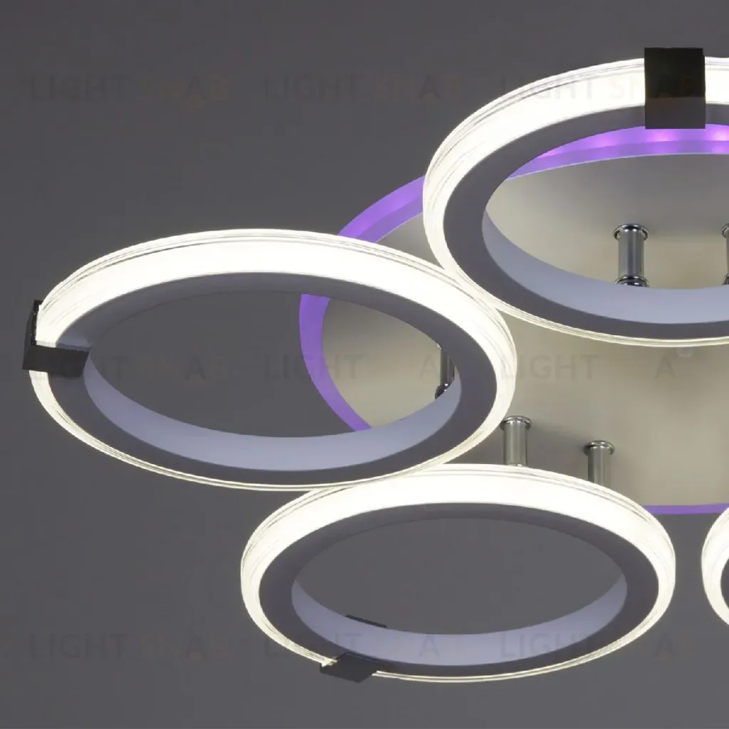 Потолочная люстра Reluce 06319-3.3-05 WH+CR (RGB) 06319-3.3-05 WH+CR (RGB)
