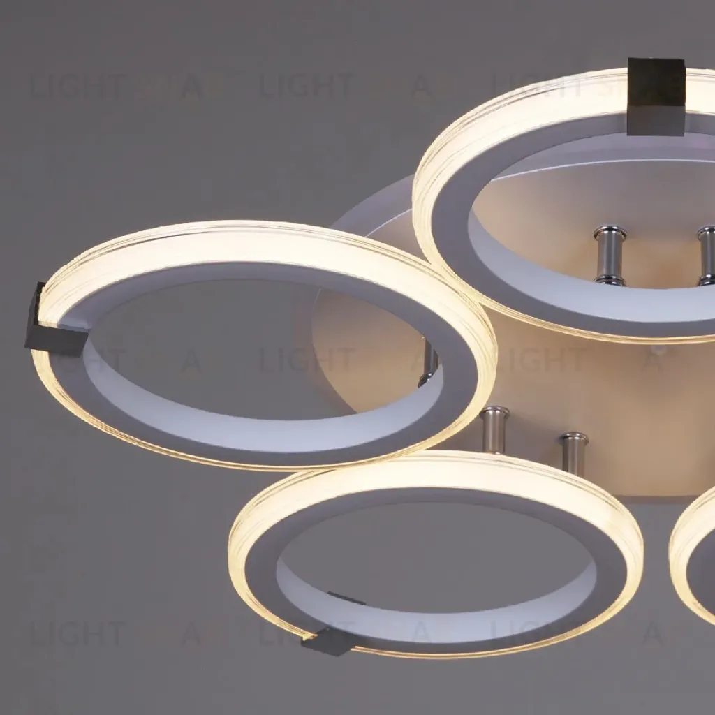 Потолочная люстра Reluce 06319-3.3-05 WH+CR (RGB) 06319-3.3-05 WH+CR (RGB)