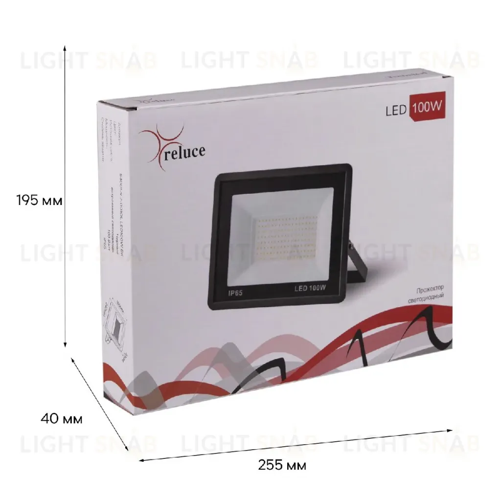 Прожектор Reluce 54001-9.2-001OL LED100W BK 54001-9.2-001OL LED100W BK
