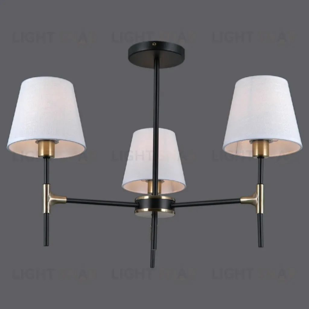 Люстра на штанге Illumico IL0185-3CSQ-24 BK AB CASTOR IL0185-3CSQ-24 BK AB CASTOR