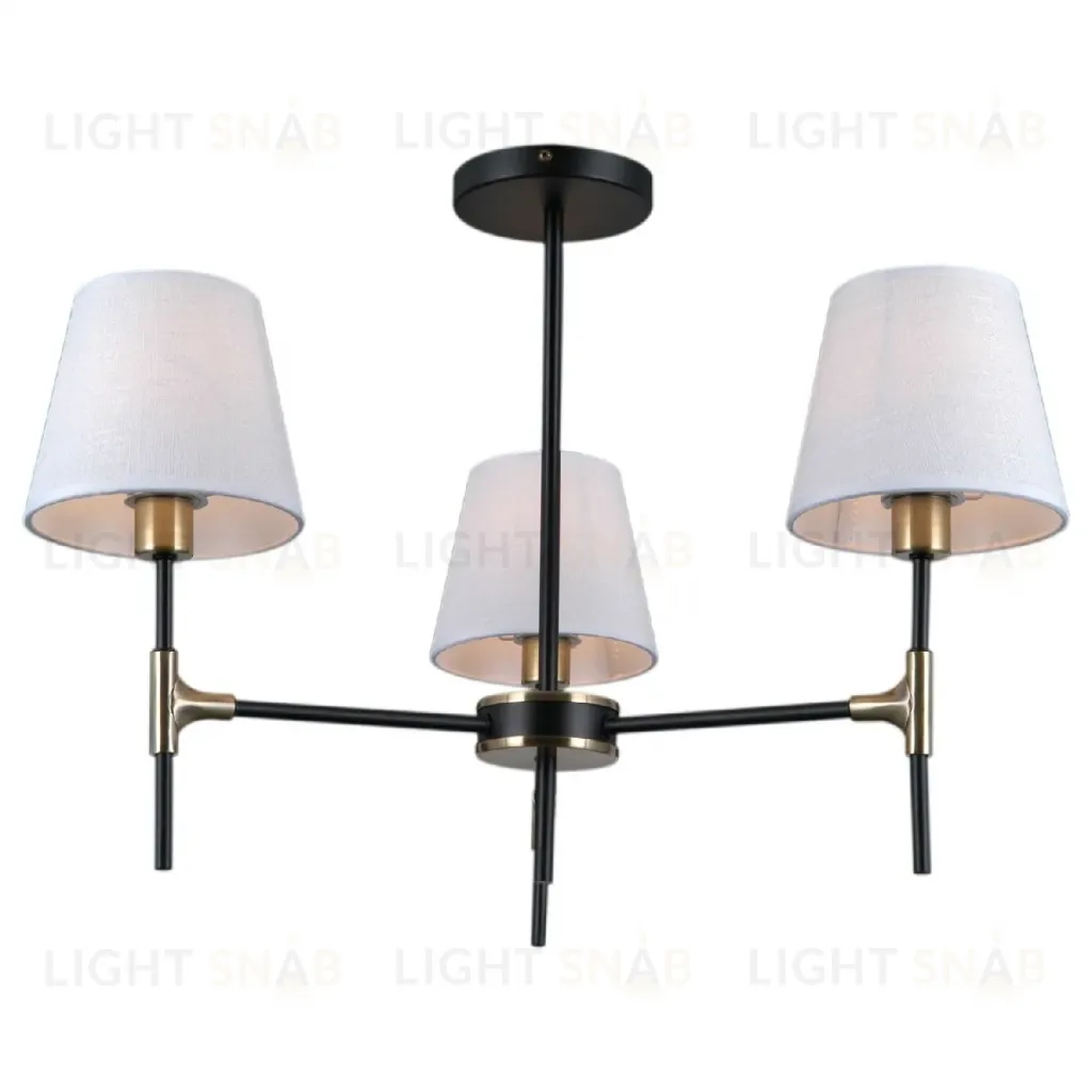Люстра на штанге Illumico IL0185-3CSQ-24 BK AB CASTOR IL0185-3CSQ-24 BK AB CASTOR