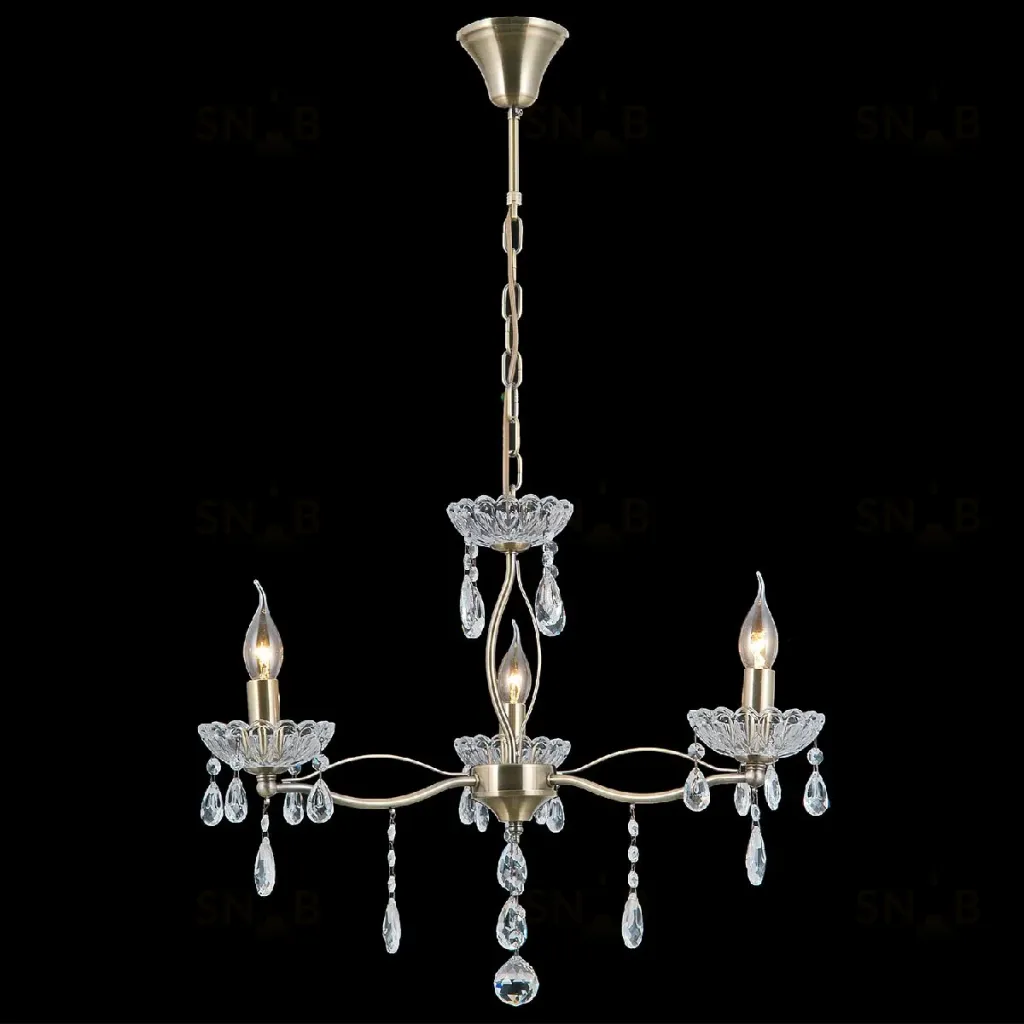 Подвесная люстра Illumico IL0265-3PSQ-24 AB CASTOR IL0265-3PSQ-24 AB CASTOR