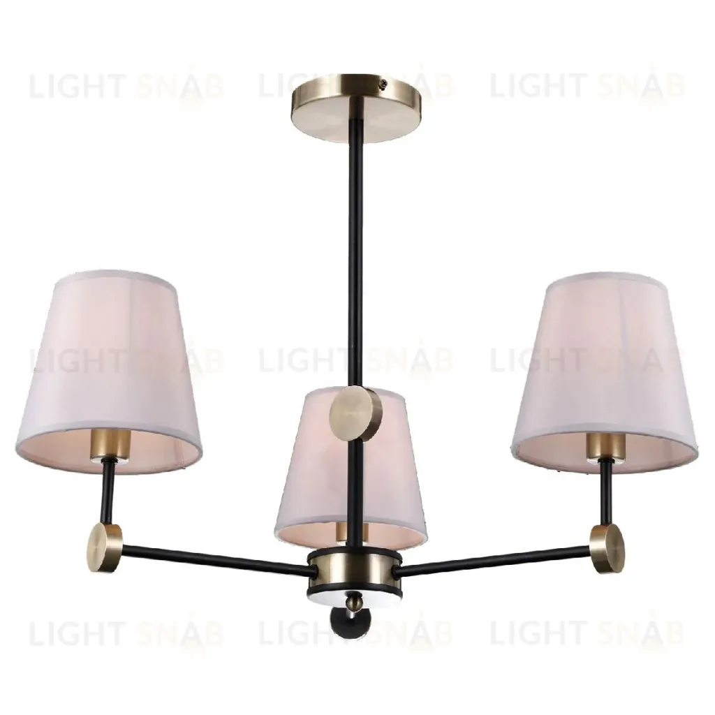 Люстра на штанге Illumico IL0394-3CSQ-24 BK AB CASTOR IL0394-3CSQ-24 BK AB CASTOR