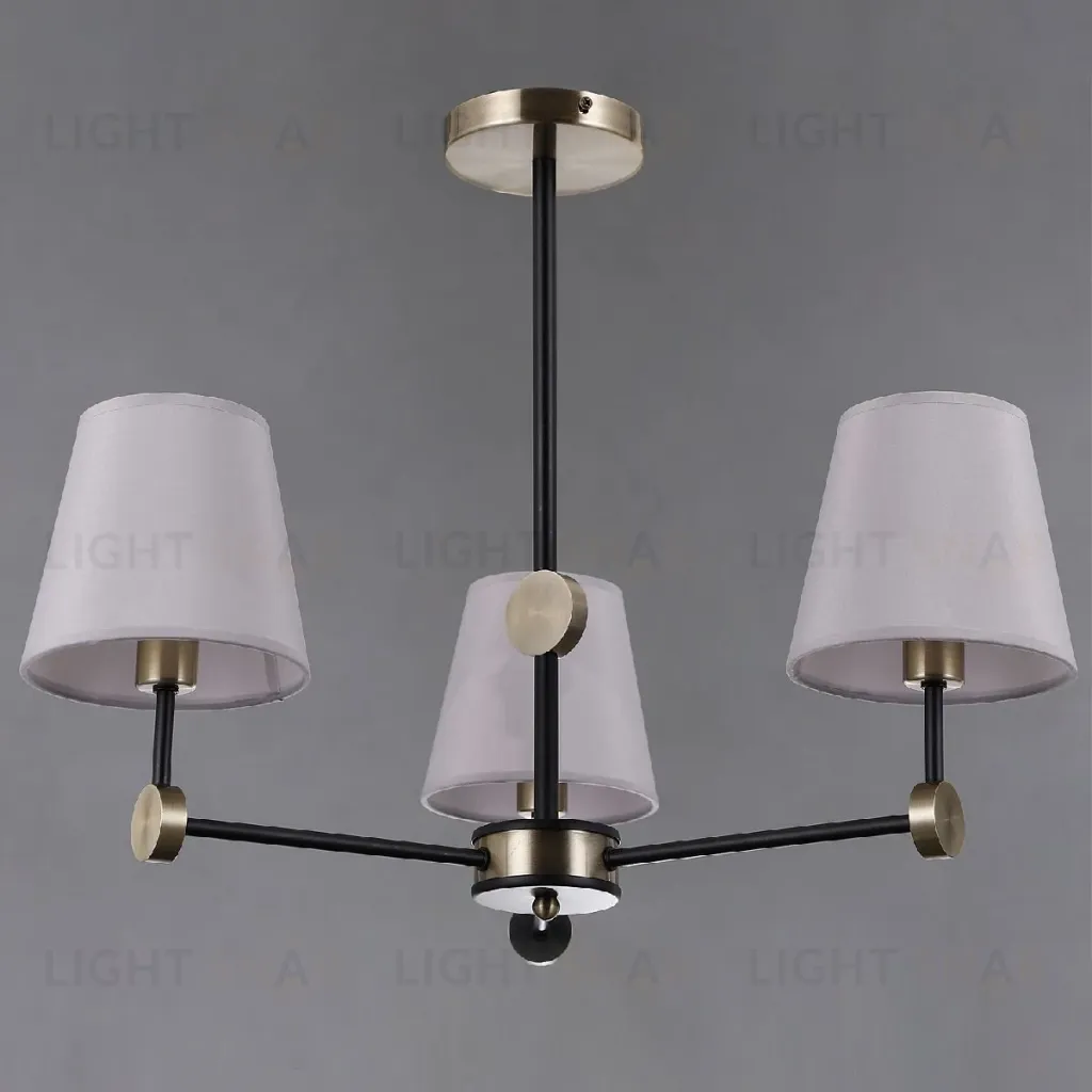 Люстра на штанге Illumico IL0394-3CSQ-24 BK AB CASTOR IL0394-3CSQ-24 BK AB CASTOR