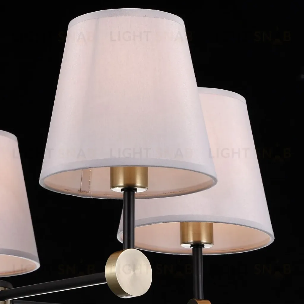 Люстра на штанге Illumico IL0394-5CSQ-24 BK AB CASTOR IL0394-5CSQ-24 BK AB CASTOR