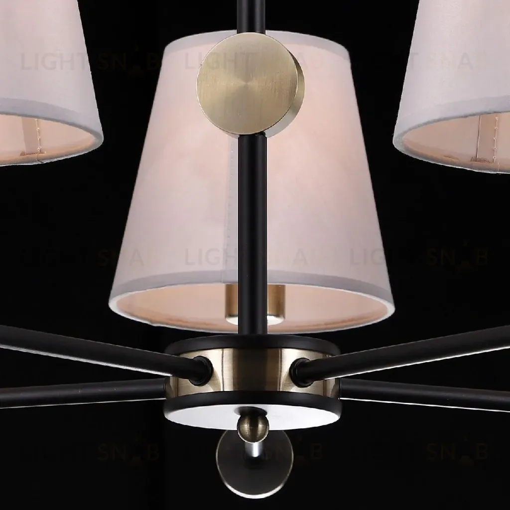 Люстра на штанге Illumico IL0394-5CSQ-24 BK AB CASTOR IL0394-5CSQ-24 BK AB CASTOR