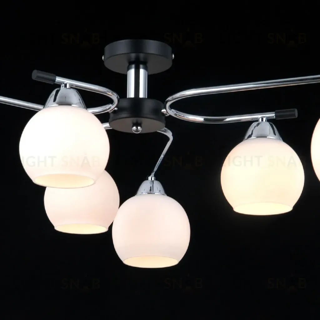 Потолочная люстра Illumico IL0638-6CSQ-24 CR BK LIBRA IL0638-6CSQ-24 CR BK LIBRA