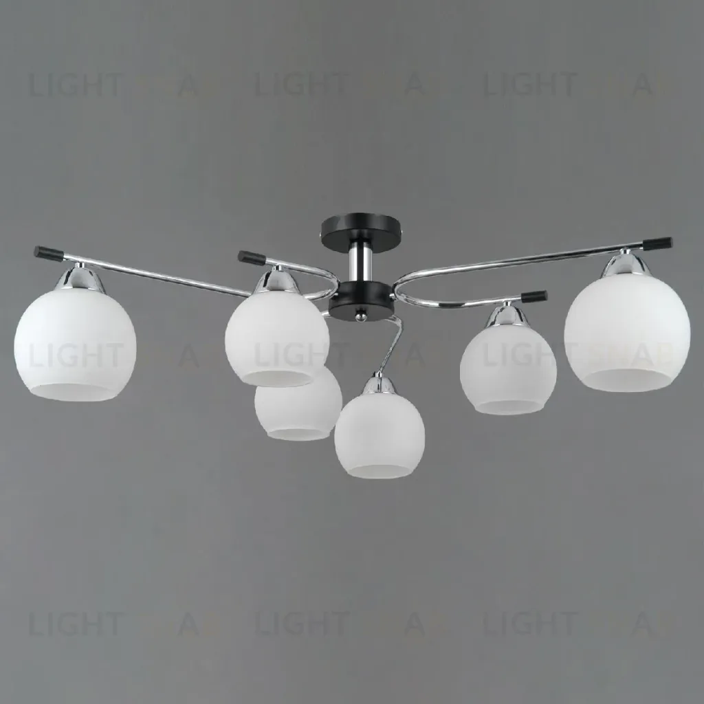 Потолочная люстра Illumico IL0638-6CSQ-24 CR BK LIBRA IL0638-6CSQ-24 CR BK LIBRA
